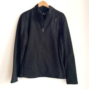Spyder Men's Black Full Zip Long Sleev JAcket